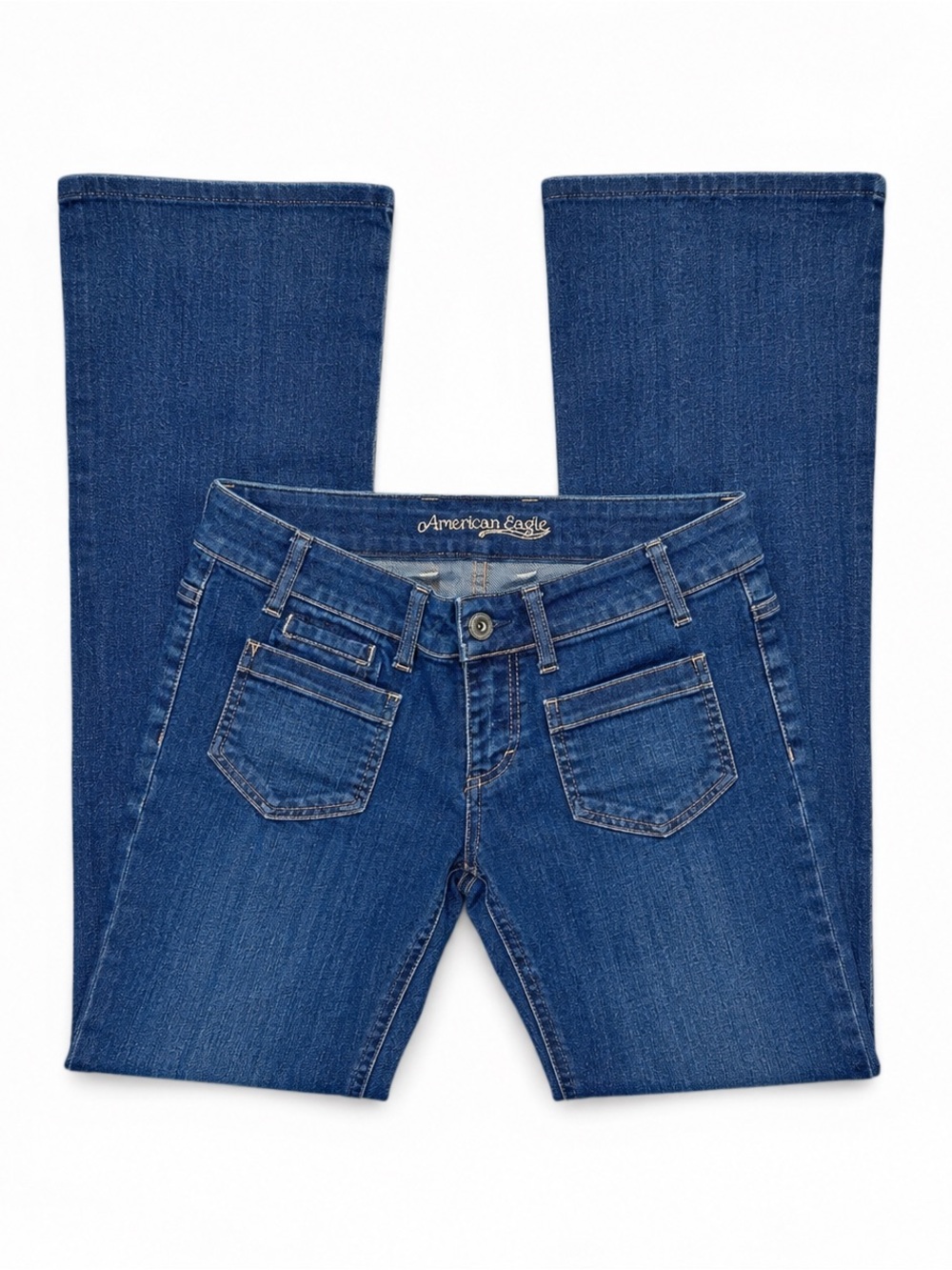 American Eagle Outfitters Dark Blue Flare Jeans